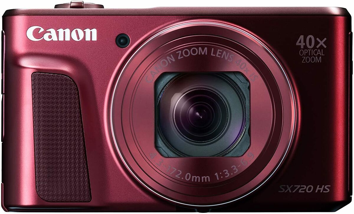 Canon PowerShot SX720 HS 20.3MP Compact Digital Camera - Red Canon PowerShot SX720 HS 20.3MP Compact Digital Camera - Red