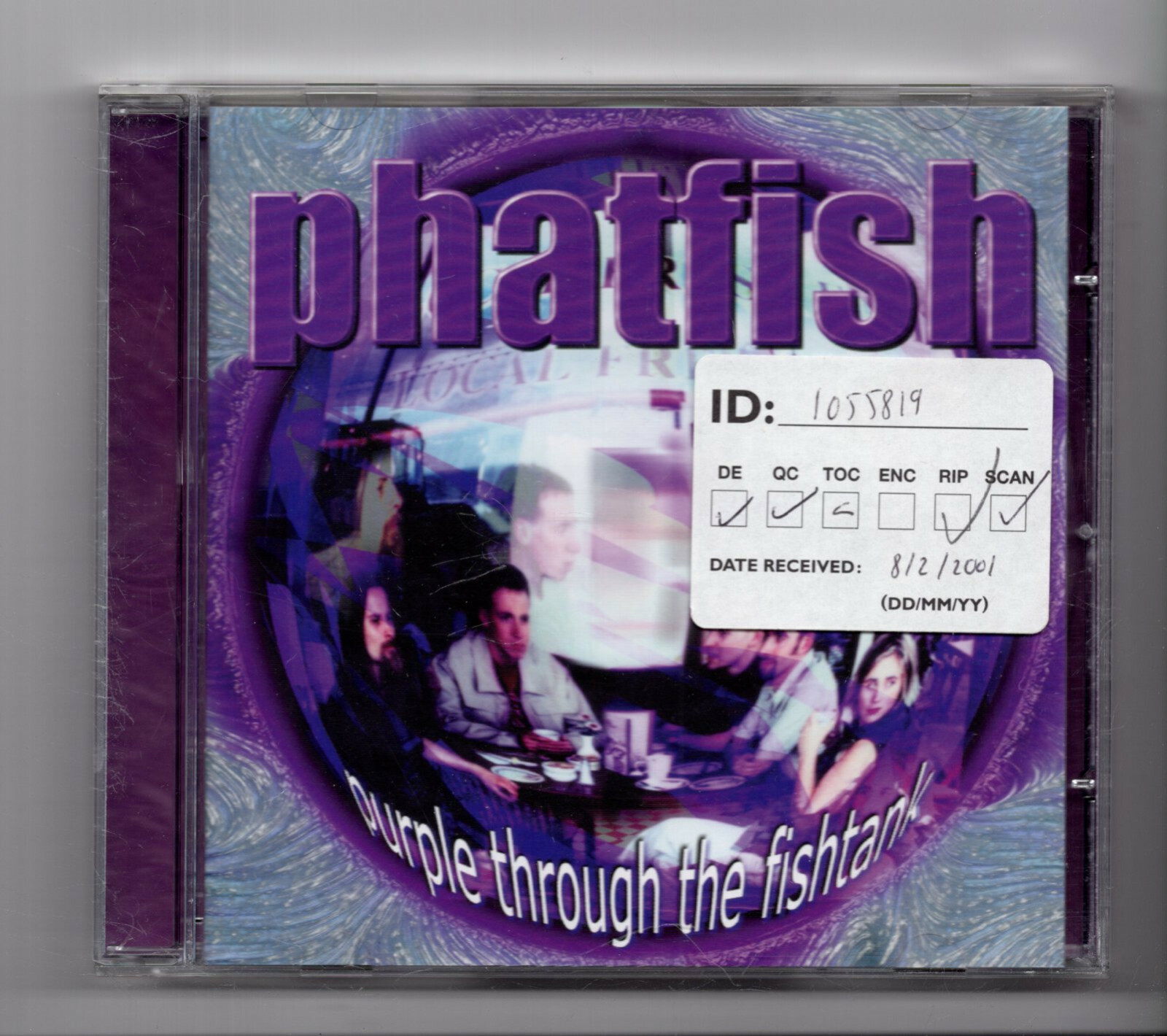 (JO385) Phatfish, Purple Through The Fishtank - 1999 CD
