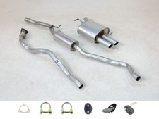 KLARIUS Auspuff SET NEU ab Kat für Audi A4 B8 2.0TDI+quattro+Avant AR+MSD+ESD