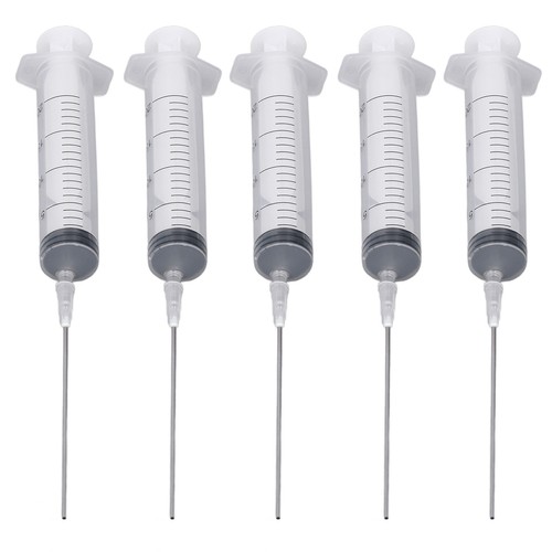 Inkjet Printer Ink Cartridge Tool 5Pcs 20ml Syringe With 5Pcs 10cm Flat Needle - Picture 24 of 24