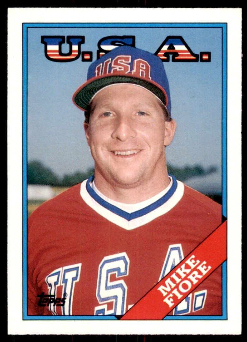M's fiore. 1988 TOPPS TRADED MIKE FIORE USA #38T | eBay