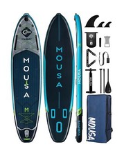 10'8/11' 35" Extra Wide Inflatable Stand Up Paddle Board, Stable Ultra Wide S...