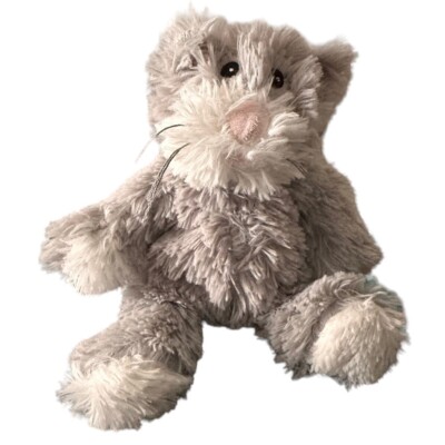Warmies Cat Kitten Cozy Plush Microwave Heatable Stuffed Animal 9  Lavender