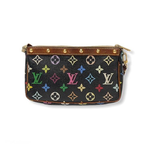 Louis Vuitton LV Monogram Multicolor Noir Black M92648 Pochette Accessoires  Used | eBay