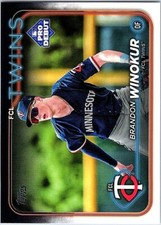 2024 Topps Pro Debut #PD116 Brandon Winokur Lot of 5
