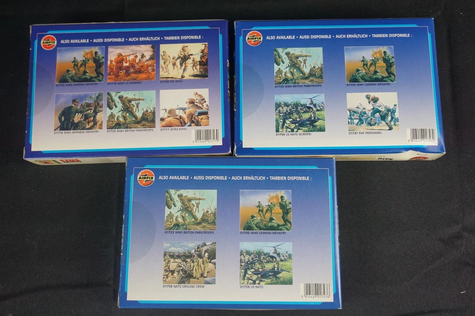 Air Fix Series 1 Troop Lot Nato Ground Crew RAF Personell & Russian Infantry NEW - image 2 of 4