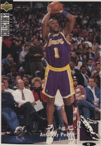 1994-95 Upper Deck Collector's Choice International - Anthony Peeler #62