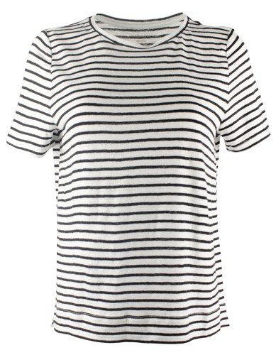 Striped Organic Linen T-Shirt | eBay
