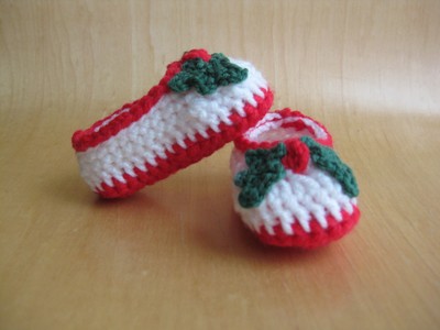 baby christmas shoes