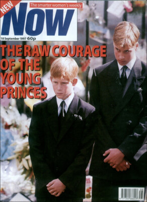 JETZT MAGAZIN 18. SEPTEMBER 1997 . PRINZESSIN DIANA BEERDIGUNG PRINZ WILLIAM & HARRY COVER