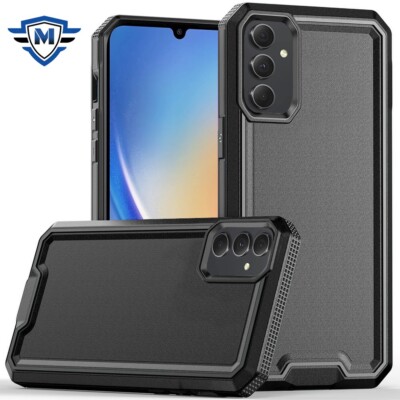 For Samsung A15 5G Case Strong Fused Protective Shockproof Cover +Tempered Glass