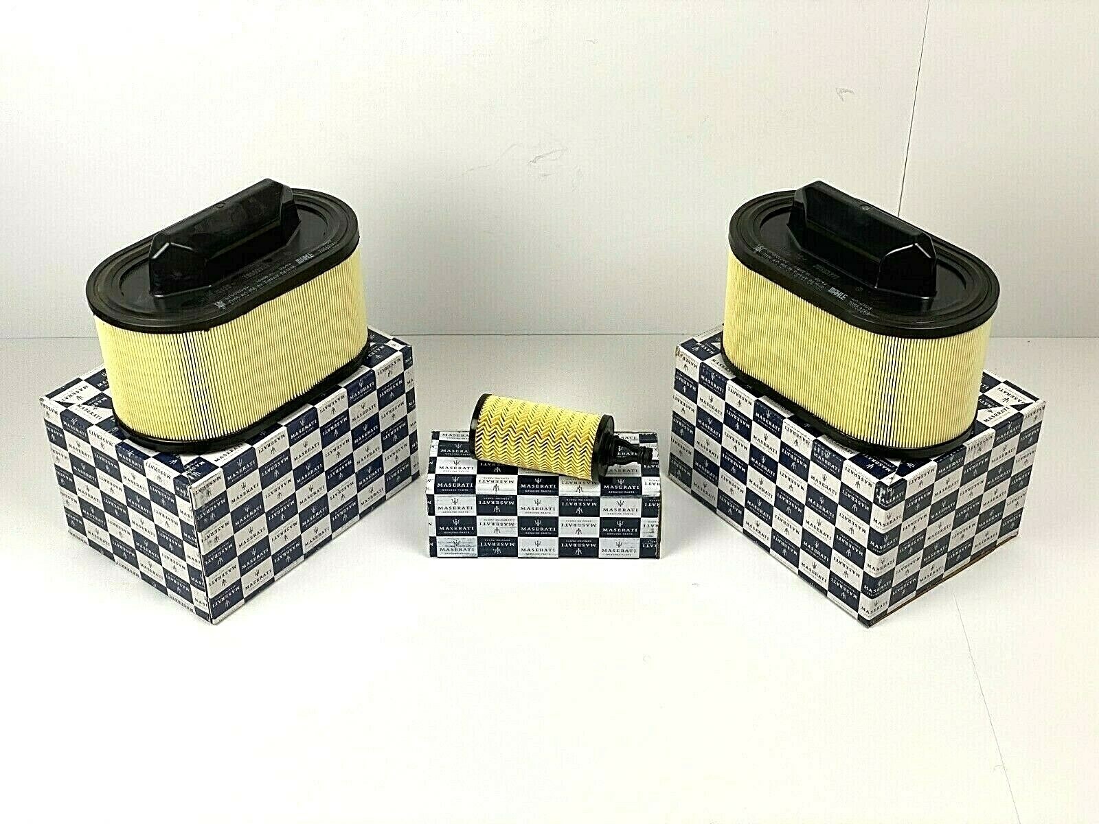 Maserati Ghibli Quattroporte & Levante Oil Filter & Engine Air Filter