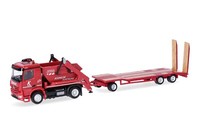 Herpa Modell 1:87 Mb Arocs Absetzkipper AK12 Mit Tu3-AnhäNger KÜChler H0 318396