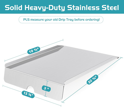 Drip Tray Heat Baffle Diffuser Replacement for Traeger Pro 575 22