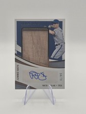 2021 Panini Immaculate Jumbo Bats /78 Nick Solak #JB-NS Auto