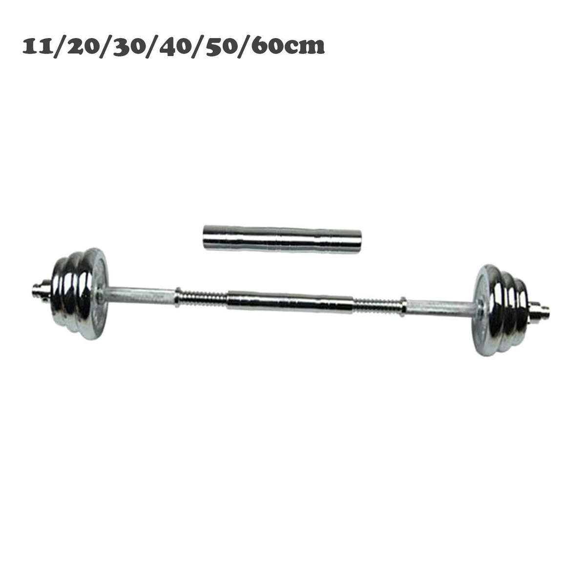 25mm Dumbbell Extension Bar Rod Barbell Building Connection Coupler