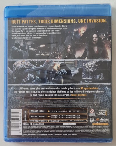 Spiders 3D. 2013. Bluray. Neu s/blister. - Bild 2 von 2