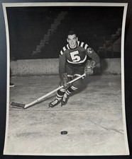 Circa 1955 Type 1 Photo Of Bob Robertson Team Issued By AHL Providence Reds