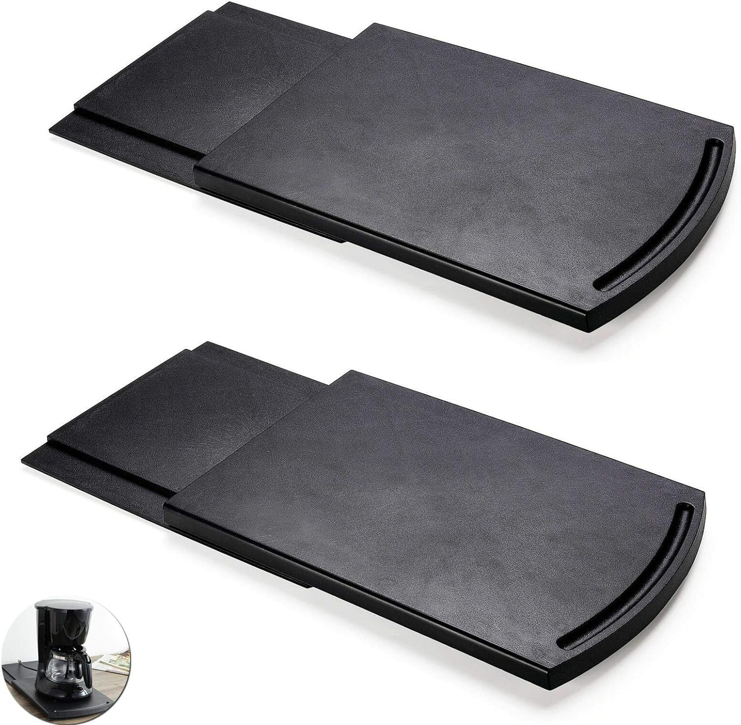 Tray, 12&rsquo;&rsquo; Countertop Appliance Caddy Slider For ...