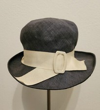 Black White Womens Bridal Tea Party Hats Church Dress Hat