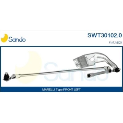 Wischergestänge Sando SWT30102.0 für Vorne