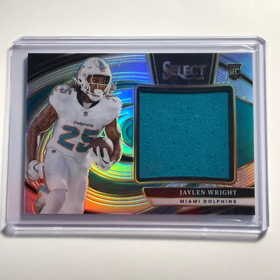 2024 Panini Select Jaylen Wright Jumbo Rookie (RC) Silver Swatch /149 #JRS-JWT