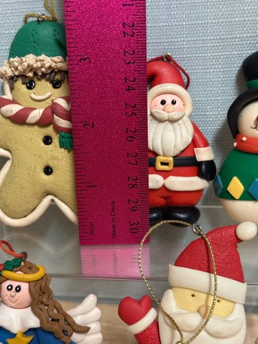 Vintage Christmas Tree Ornaments 5 Piece Lot - Picture 6 of 8