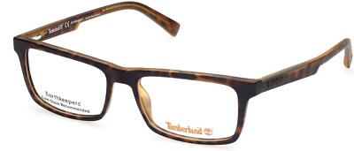 Timberland TB1720 052 Matte Tortoise Plastic Optical Eyeglasses Frame 55-17-145