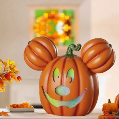 NEW! Disney Mickey Pumpkin Light Up 20'' Jack O Lantern Costco 2024. SHIPS ASAP 