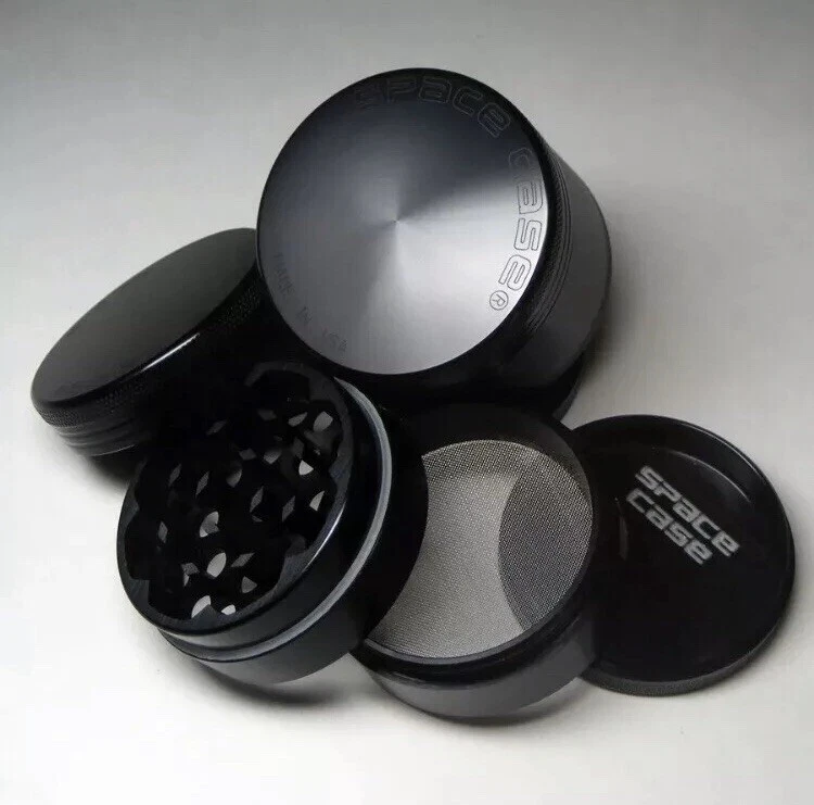 SPACE CASE Grinder Magnetic Herb - Medium 2.5 inch (BLACK) 4 Pcs - US SELLER - Image 4 of 4