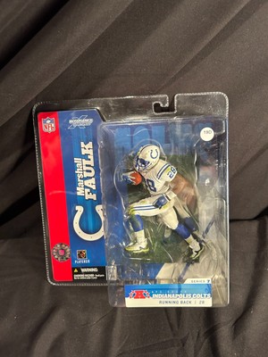 Marshall Faulk McFarlane Series 7 White Chase Variant Indianapolis Colts NEW