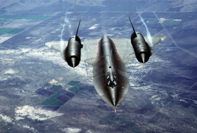 US AIR FORCE USAF SR-71A strategic reconnaissance aircraft BLACKBIRD 8X12 PHOTO