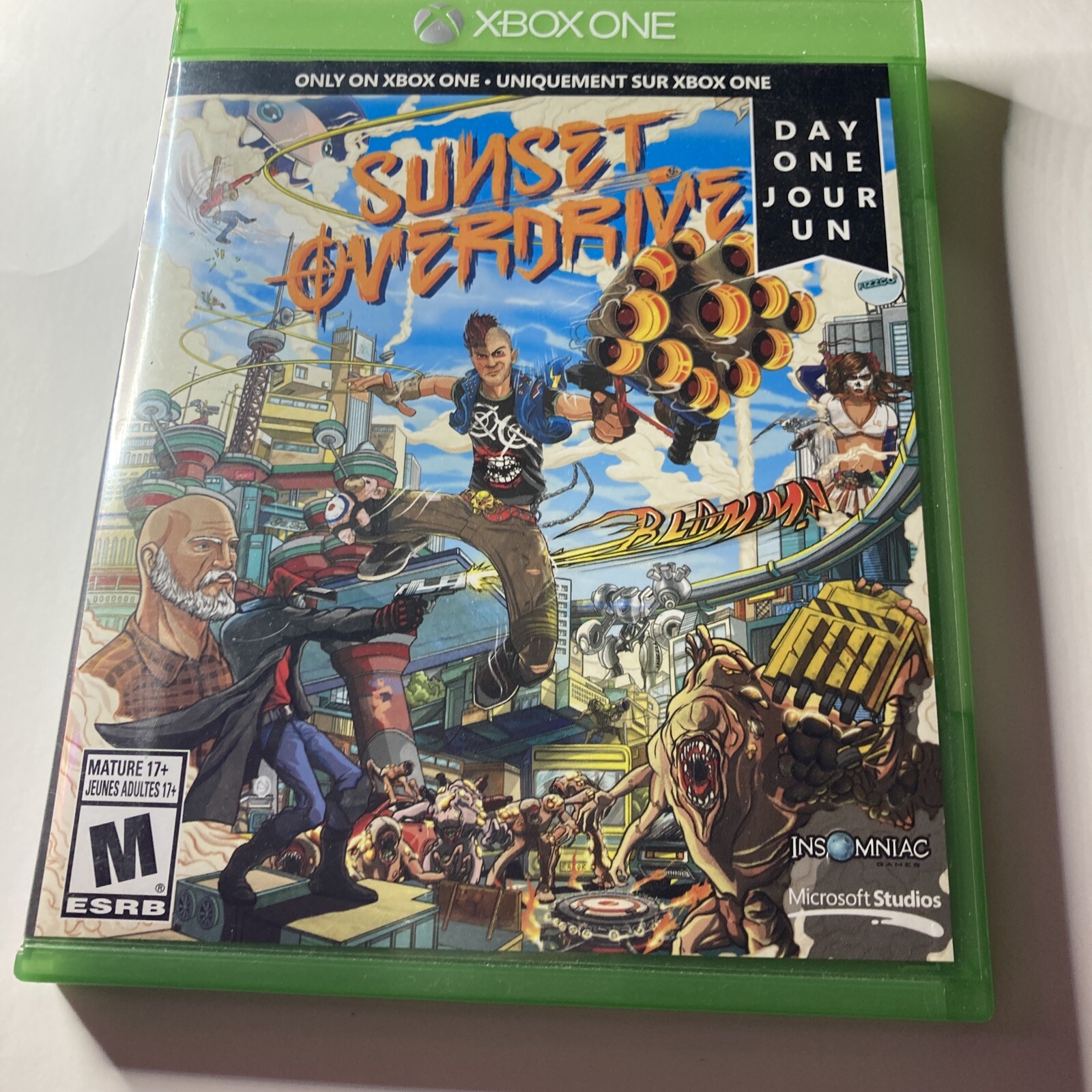 Working Fizzie Code Sunset Overdrive - Day 1 Edition (Microsoft Xbox One,  2014) 885370848847