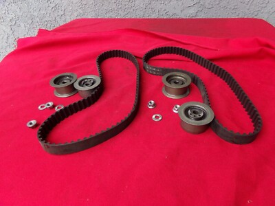 DUCATI SUPER BIKE 1198 TIMING BELTS & PULLEYS F&R 2010 OEM NICE