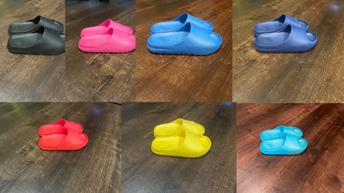 Samba Slides New Multi-Color Sizes 8-9