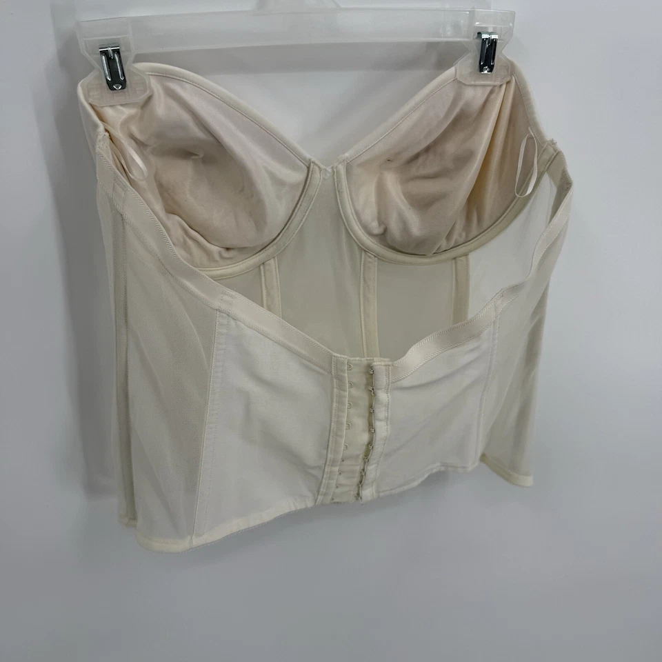 Wacoal 紧身胸衣文胸女式 40C 风格 85014 长线无肩带紧身胸衣 — 第 4/4 张图片