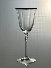 MIKASA CRYSTAL SONATA PLATINUM WATER GOBLET -   8 1/4 New wo Box