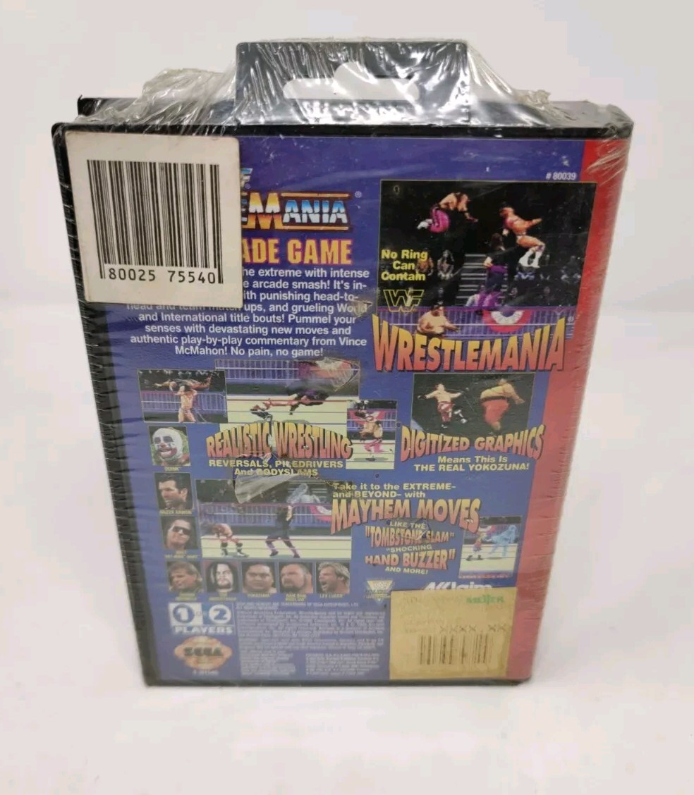 WWF WrestleMania: The Arcade Game (Sega Genesis, 1995) for