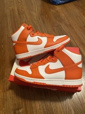 Nike Dunk High Syracuse Orange White 2021 DD1399-101 Men’s Shoes Size 11