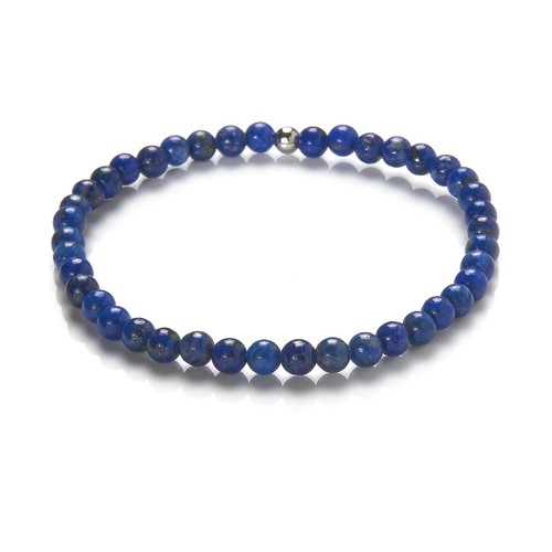 Edelstein Armband - 4mm Kugel-Armband Naturstein - Perlenarmband - viele Farben - Bild 52 von 99