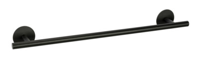 SCHÖNER WOHNEN-Kollektion Badetuchstange Uno Meleto Schwarz 60 cm Ohne Bohren