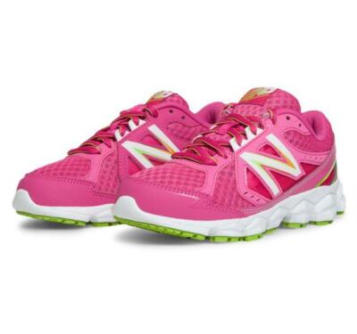 New Balance Kids Girls Youth Running Shoe EU 38 Pink White