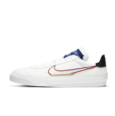 Nike Drop-Type HBR Weiß/Blau/Rot/Schwarz CQ0989-100 UK 10 US 11 EUR 45 Herren Neu