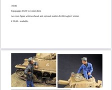italian tankmen ww2 in 1:35 scale