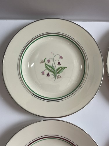 Set Of 12 Coralbel Old Ivory Syracuse China 8” Salad Plates Excellent Condition! - Picture 11 of 11