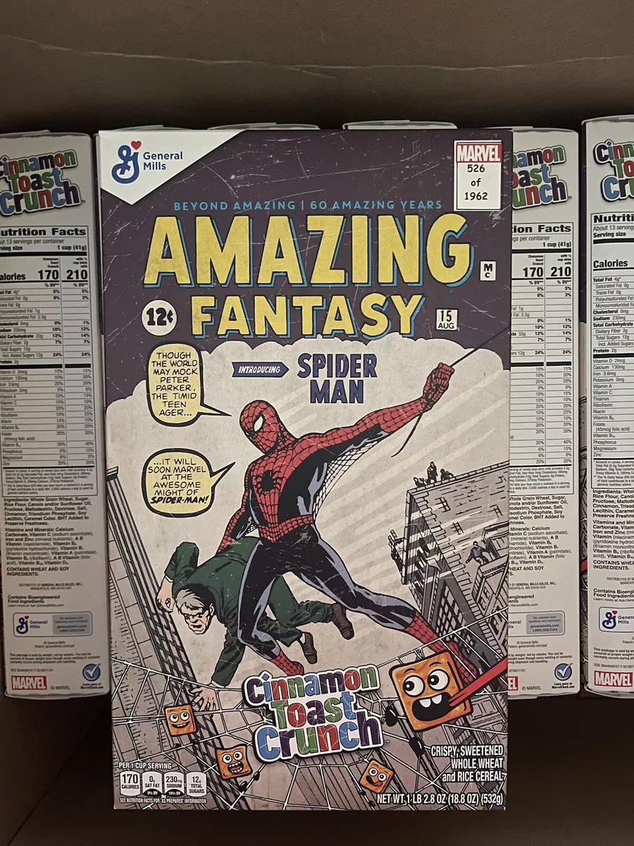 Cinnamon Toast Crunch, Marvel release 'The Amazing Spider-Man