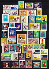 Australia 1944... Christmas + TB Seals (53 seals) . Mint Hinged, Never Hinged