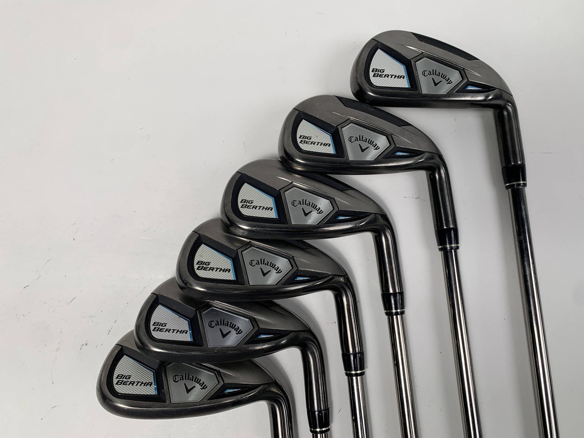 Callaway Big Bertha Womens 2015 Iron Set 7-PW+GW+SW Recoil 450 F1