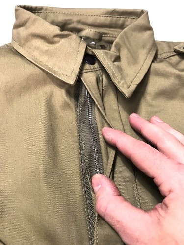 WWII US AIRBORNE PARATROOPER M1942 M42 UNREINFORCED JUMP JACKET-MEDIUM/LARGE 42 - Picture 7 of 11