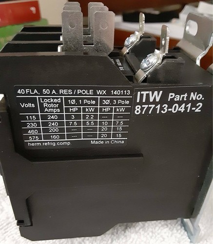 Contactor EATON C25DNY113A. 40A.  120V 3P.  Nuevo en caja. Envío gratuito. - Imagen 4 de 6